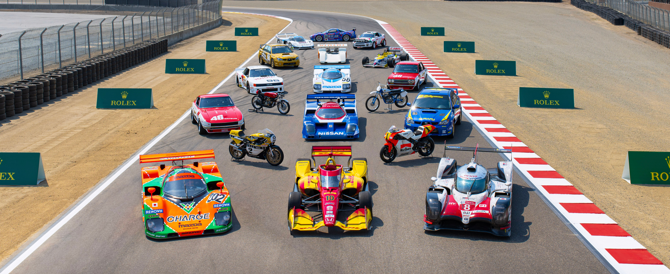Rolex Monterey Motorsports Reunion Celebrates a Spectacular Week of Racing History at WeatherTech Raceway Laguna Seca