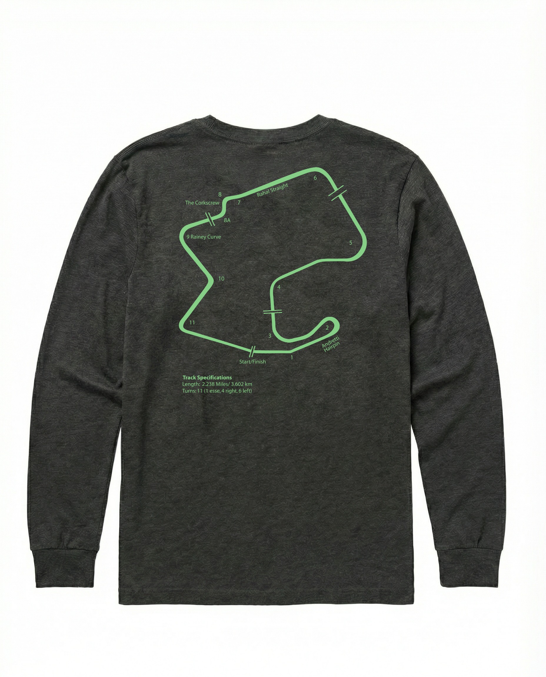 TEE - KIDS L/S TRACK TURN