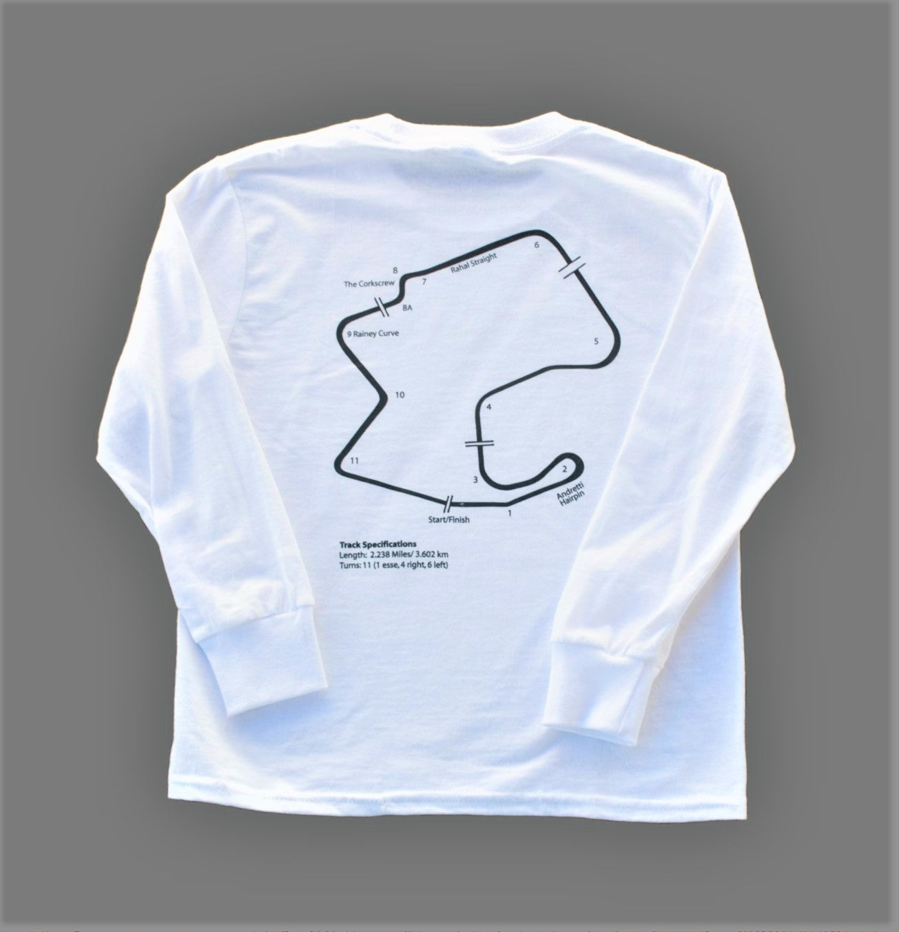 KIDS TRACK OUTLINE L/S TEE