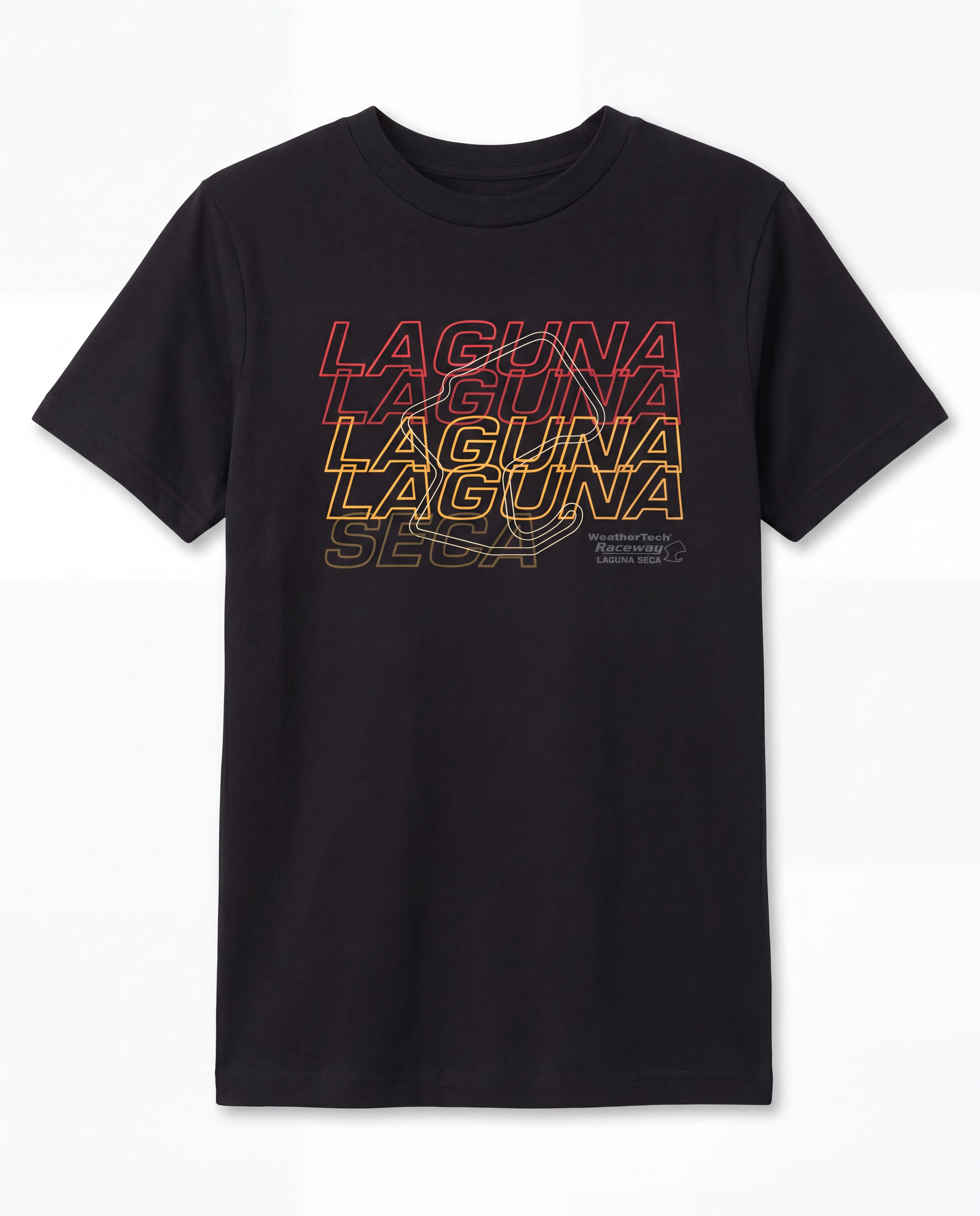 TEE-26 LSR STACKED LOGO