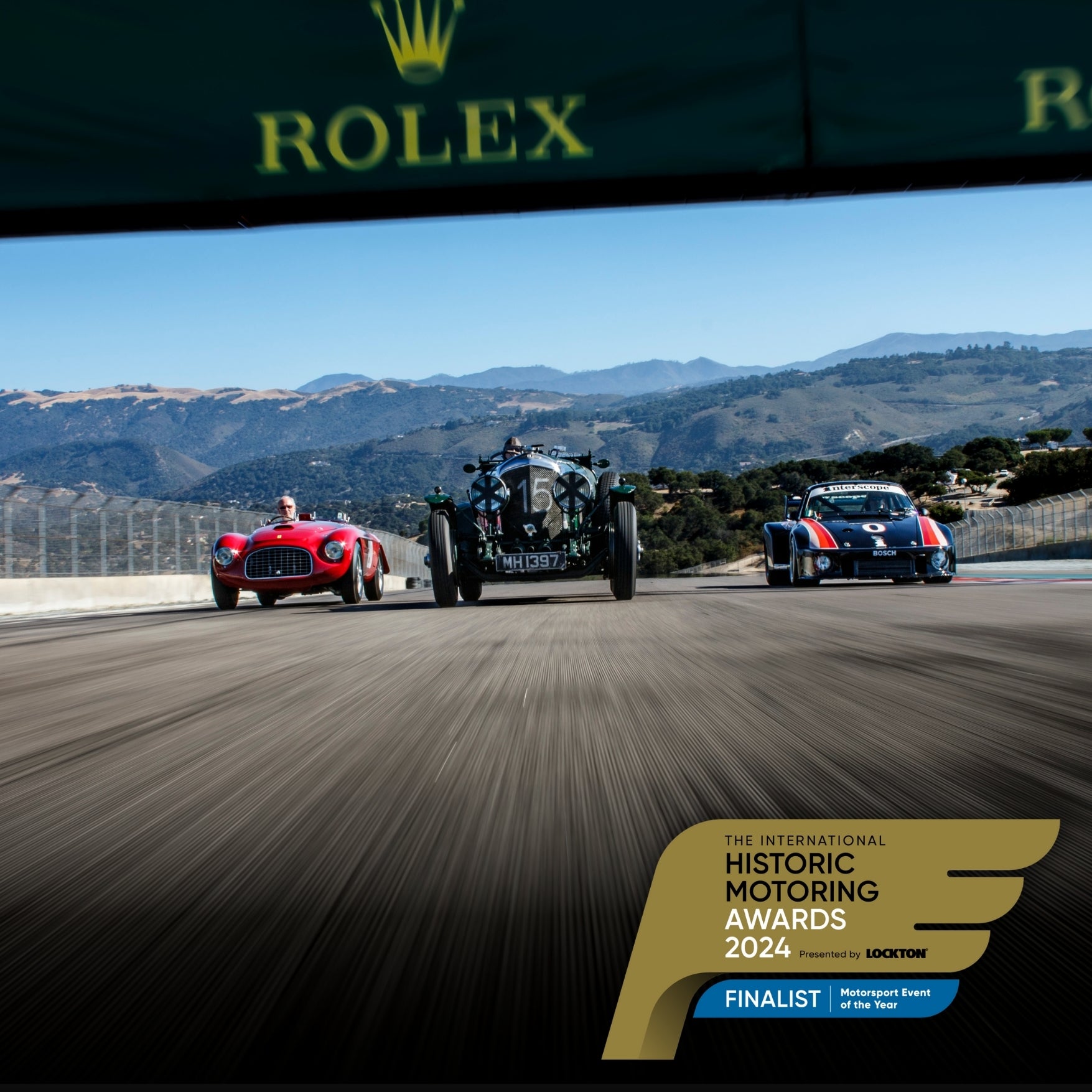 Rolex Monterey Motorsports Reunion Named Motorsport Event of the Year Finalist by the International Historic Motoring Awards