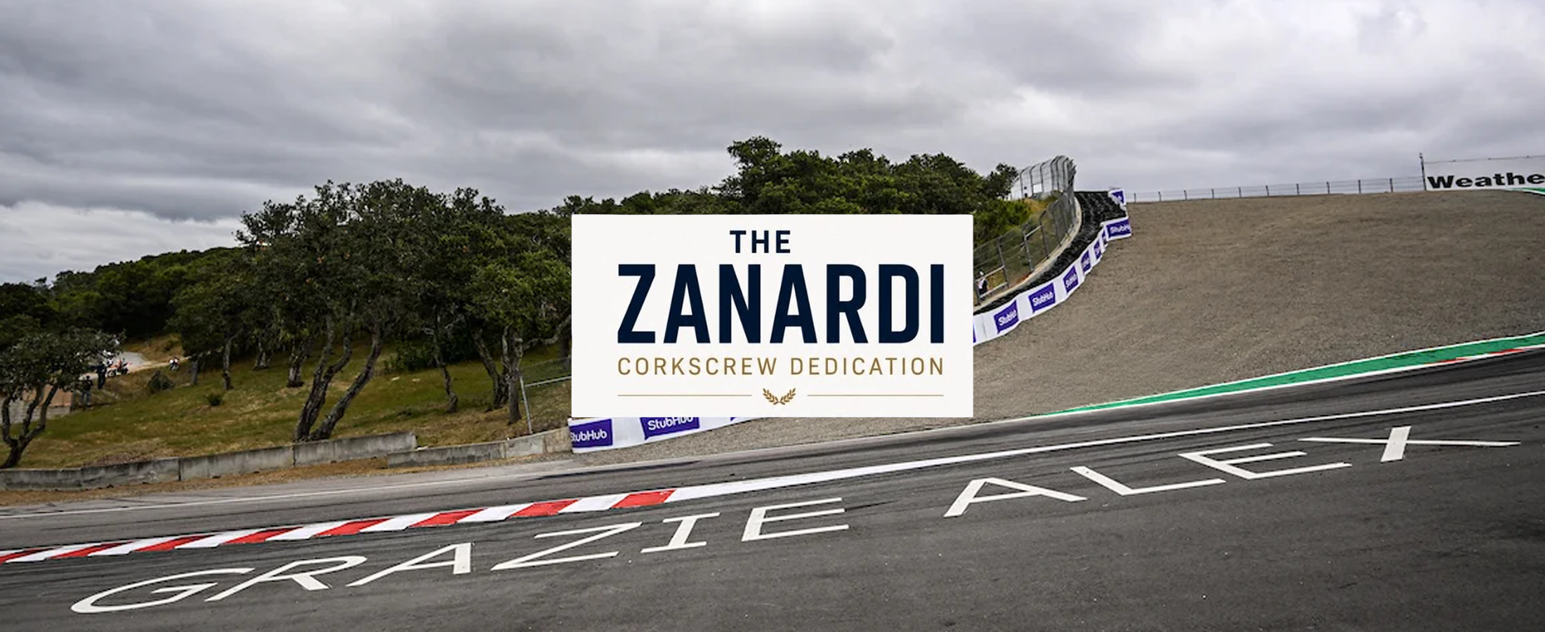 WeatherTech Raceway Laguna Seca to Officially Rename Iconic Corkscrew in Honor of Alex Zanardi