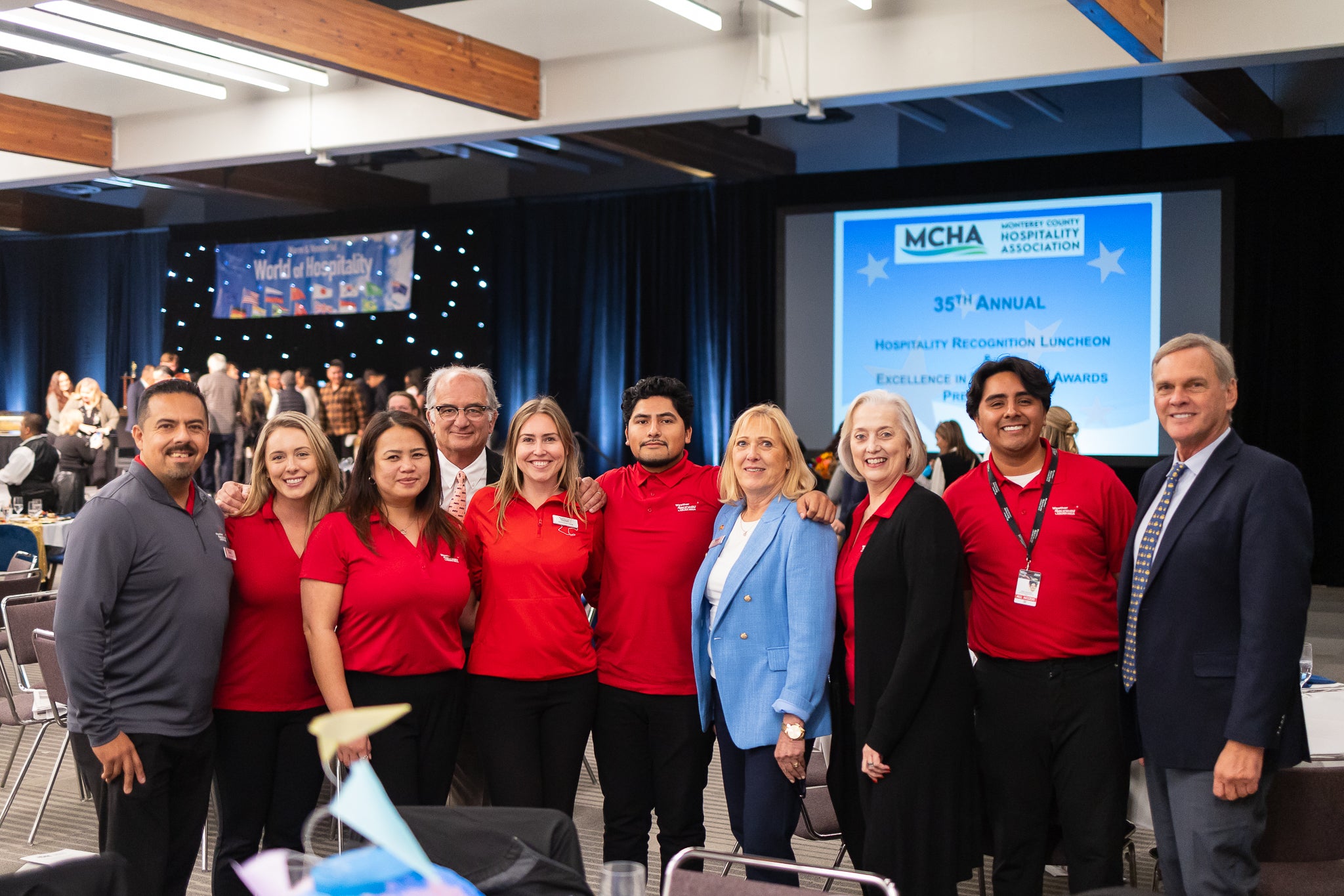 WeatherTech Raceway Laguna Seca attends the Monterey County Hospitality Association’s 35th annual Hospitality Recognition Luncheon