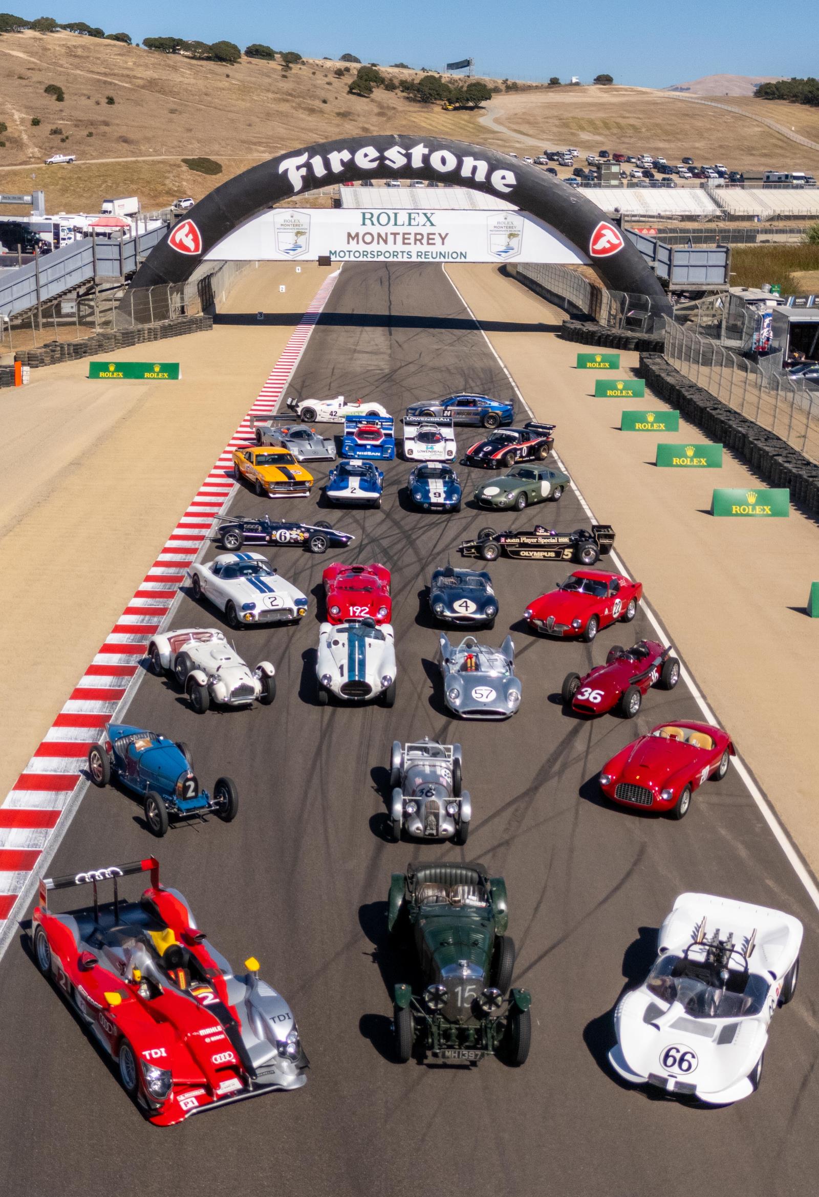 Rolex Monterey Motorsports Reunion Captures 50 Years of Memories in Group Photo