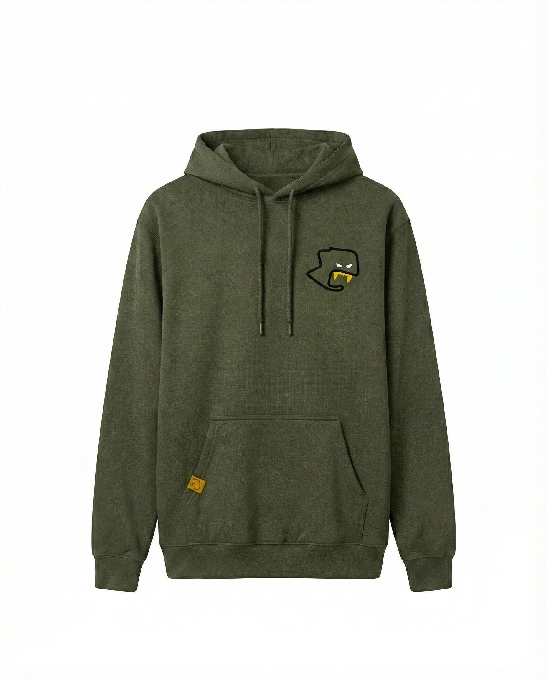 HOODIE-TRACK TEETH GREEN